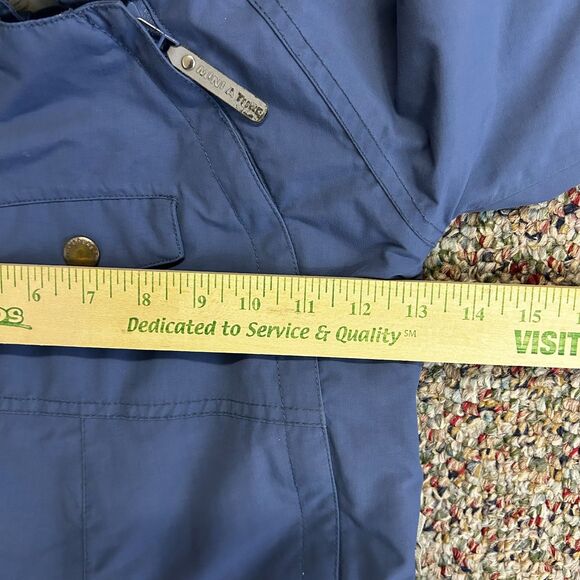 Mini A Ture Wisto Medium Blue Softshell Hooded Snowsuit Size 9 Months/74 cm - Picture 14 of 15